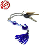 Special Key Chain Collection -Handmade Key Chain, Car Key Chain, Handbags Holder ((Evil Eye-Heart))