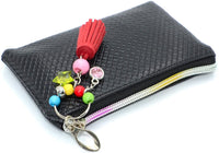 Coin Purse - Zipper Wallet Bag - Card Wallet - Zip Key Case - Money Clip (-Elegant Fantastic Women Wallet-)