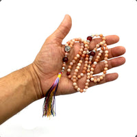 ALBATROSART Special for Woman Prayer Beads Series -99 Beads- Tesbih-Tasbih-Tasbeeh-Misbaha-Masbaha-Subha-Sebha-Sibha (Red Aventurine Stone -6 mm- Small Beads)