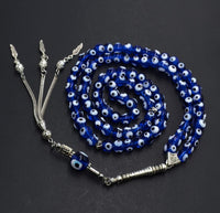 SPECIAL EVIL EYE COLLECTION Prayer Beads-Tesbih-Tasbih-Tasbeeh-Misbaha-Masbaha (8 mm - 99 beads)