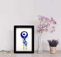 Unique Evil Eye Wall Art - Evil Eye Wall Hanging - Nazar Boncuk - Evil Eye Wall Decor -Blue Wall Decor - Large Evil Eye Wall Nanging - Nazar Bead - Wall Hanging