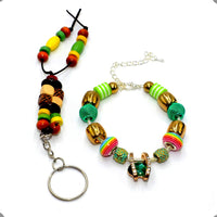 Albatros -European Style Charm Bracelet- (Green)