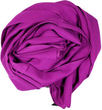 Elegant Islamic Hijab Plain Crepe Scarf/Shawl - Cherry (Turkish made)