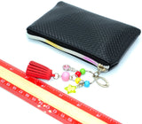 Coin Purse - Zipper Wallet Bag - Card Wallet - Zip Key Case - Money Clip (-Elegant Fantastic Women Wallet-)