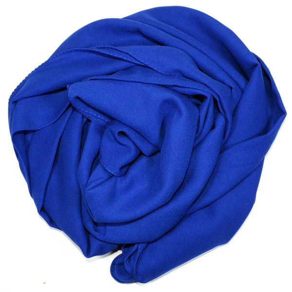 Quality Plain Chiffon Scarf/Shawl - Saks - Islamic Hijab - Turkish Made