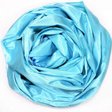 Quality Luxury Plain (Slub) Shawl/Scarf - Turquoise MADE IN TURKEY