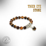 Elegant Eagle Clawed Tiger Eye Bracelet (Ethnic Wallet Gift)